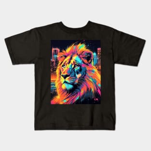 Neon King Kids T-Shirt